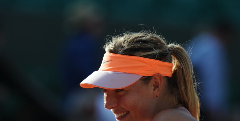 Maria Sharapova après la finale de Roland Garros 2014