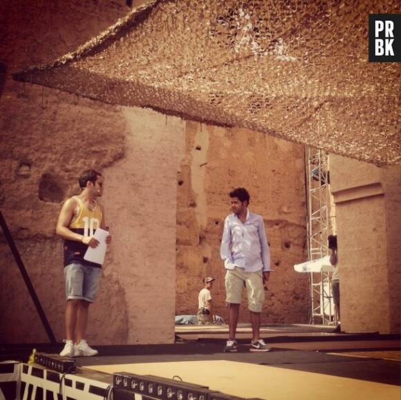 Malik Bentalha et Jamel Debbouze au Maroc pour le Marrakech du Rire, du 11 au 15 juin 2014