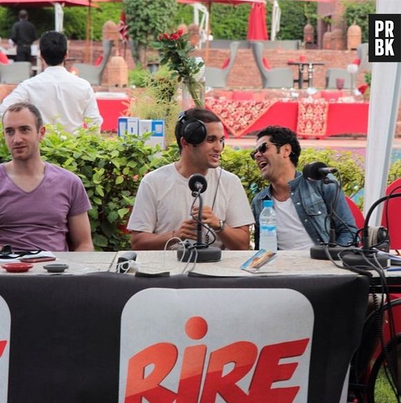 Malik Bentalha et Jamel Debbouze au Maroc pour le Marrakech du Rire, du 11 au 15 juin 2014