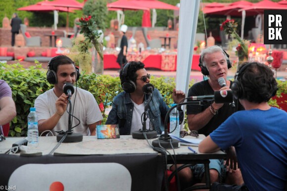 Malik Bentalha, Jamel Debbouze et Franck Dubosc au Maroc pour le Marrakech du Rire, du 11 au 15 juin 2014