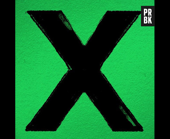 La pochette de son nouvel album "x", sortie prévue le 23 juin