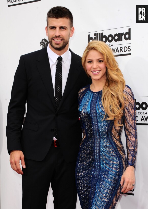 Gerard Piqué et Shakira aux Billboard Awards 2014