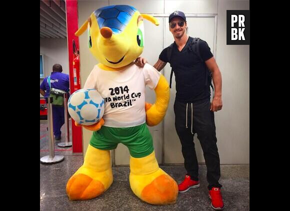 Coupe du Monde 2014 : Zlatan Ibrahimovic soutient à fond le Brésil... et un peu la France