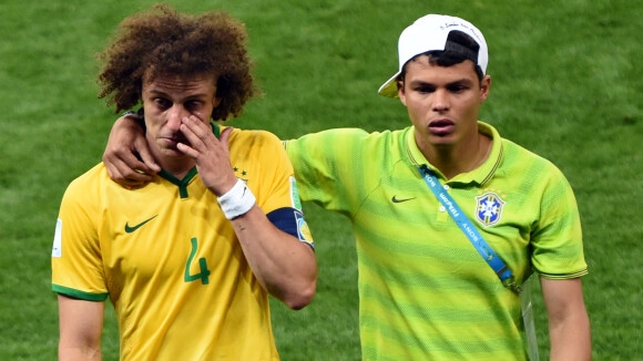 Brésil - Allemagne : David Luiz fond en larmes, Twitter s'agite