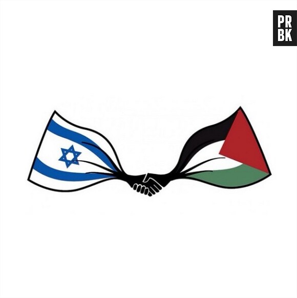 Swagg Man pour la paix israëlo-palestinienne sur Twitter