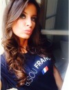 Malika Ménard, la plus belle supportrice de la France pour le Mondial 2014