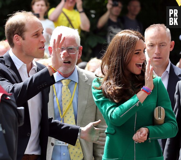 Le Prince William et Kate Middleton, addicts à la folie des Rainbow Loom