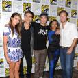 Le cast de Vampire Diaries sur le tapis rouge du Comic-Con 2014 à Los Angeles