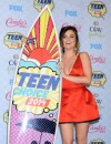  Teen Choice Awards 2014 : Lucy Hale heureuse 