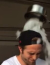  Robert Pattinson lors de son Ice Bucket Challenge 