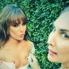 Lea Michele très proche de sa styliste sur Instagram, le 7 septembre 2014