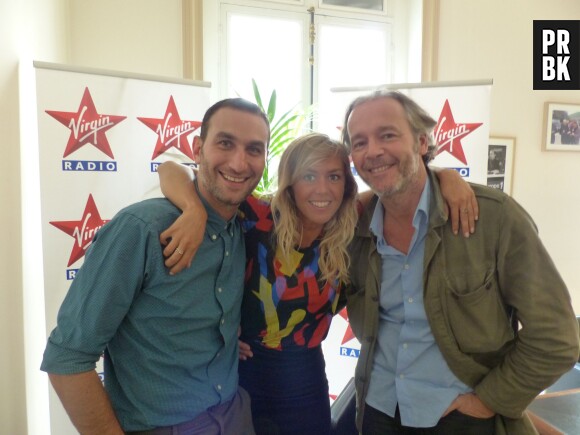 Michael Zazoun, Enora Malagré et Jean-Michel Maire, l'équipe d'Enora le Soir sur Virgin Radio pour la saison 2014-2015