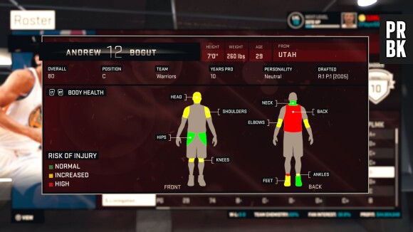 NBA 2K15 : un nouveau système de blessures