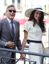  George Clooney et Amal Alamuddin : heureux &agrave; Venise apr&egrave;s leur mariage, le 29 septembre 2014 