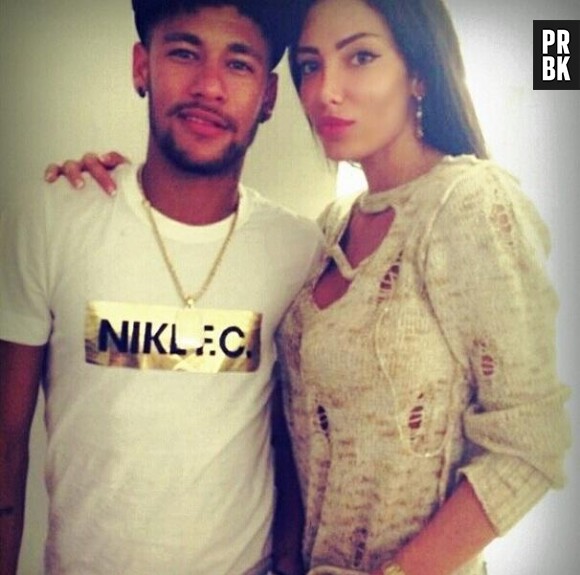 Neymar en compagnie de Soraja Vucelic, sa supposée nouvelle petite amie.