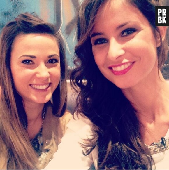 Malika Ménard et Capucine Anav : petit selfie pour Instagram