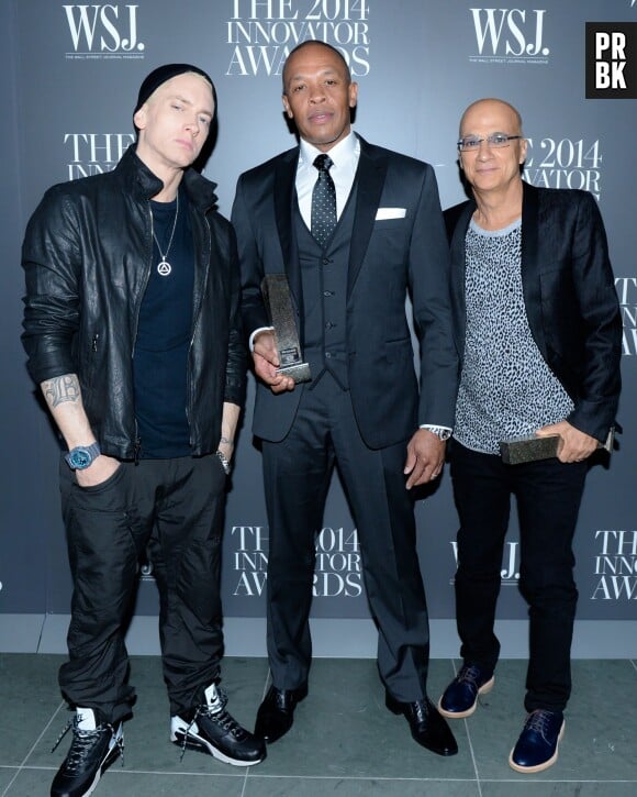 Eminem aux Wall Street Innovator Of The Year Awards 2014
