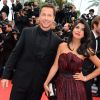 Stéphane Rousseau et Reem Kherici avant leur rupture, sur le tapis rouge du Festival de Cannes 2013