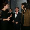 Kate Middleton plaisante avec Simon Cowell et Harry Styles à la soirée Royal Variety Performance, le 13 novembre 2014 à Londres
