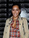  Amel Bent &agrave; l'inauguration du restaurant de Norbert Tarayre &agrave; Puteaux, le 17 novembre 2014 