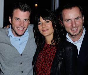Estelle Denis et Jean-Philippe Doux &agrave; l'inauguration du restaurant de Norbert Tarayre &agrave; Puteaux, le 17 novembre 2014