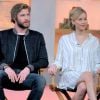 Jennifer Lawrence et Liam Hemsworth en promotion pour Hunger Games 3