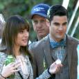 Glee saison 6 : Lea Michele et Darren Criss tournent les nouveaux épisodes, le 19 novembre 2014 à L.A