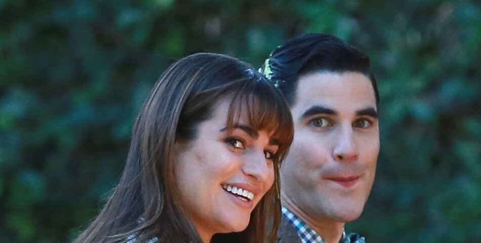 Glee saison 6 : Lea Michele et Darren Criss en plein tournage