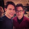 Glee saison 6 : Chord Overstreet et Kevin McHale dans les coulisses