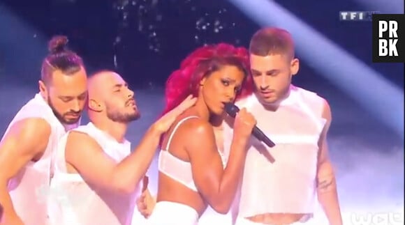 Shy'm : prestation sexy pour L'Effet de serre dans Danse avec les stars 5, le 15 novembre 2014 sur TF1