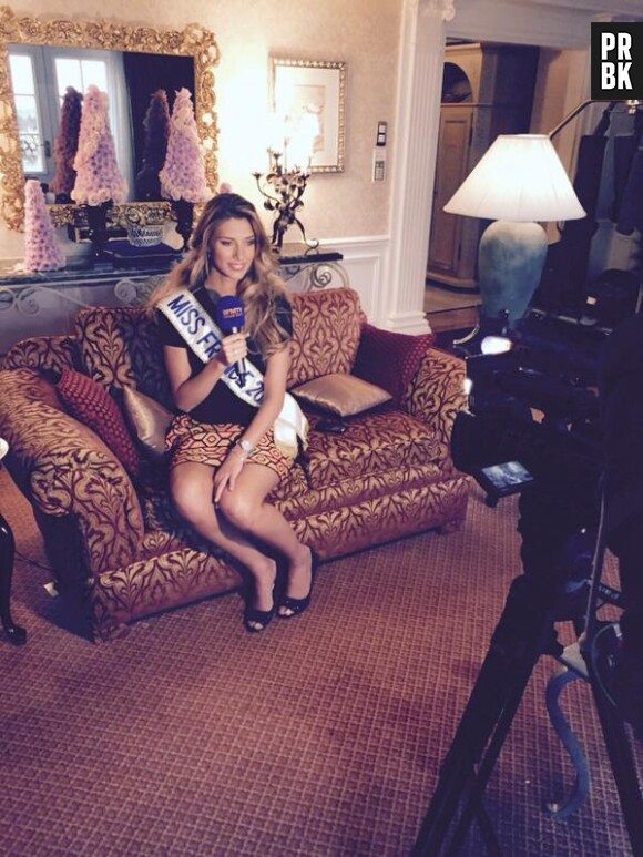 Camille Cerf : Miss France 2015 donne une interview