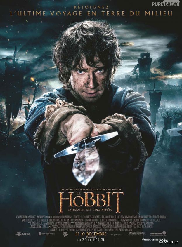 Le Hobbit, la Bataille des Cinq Arm&eacute;es en salles &agrave; partir du 10 d&eacute;cembre 2014