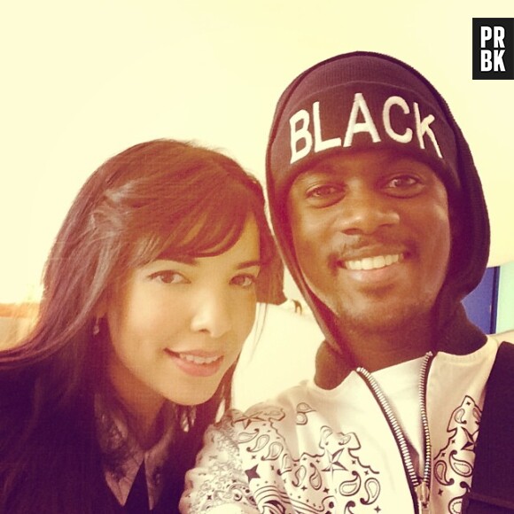 Black M et Indila sur Instagram