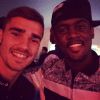 Black M et Antoine Griezmann sur Instagram