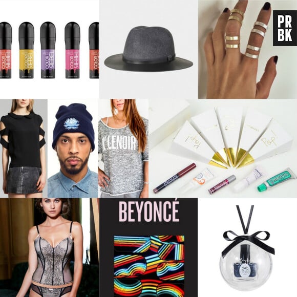 Ciaté, Beyoncé x NCLA, ÔORA, As I Am, Galvanized, Mr Lenoir, Birchbox, Charlott'Lingerie, The Kooples et Redken : notre sélection des cadeaux mode et beauté pour Noël 2014