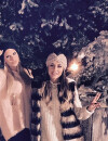 Amélie Neten et Anaïs Camizuli se retrouvent pour le prime des Anges fêtent Noël, le 11 décembre 2014