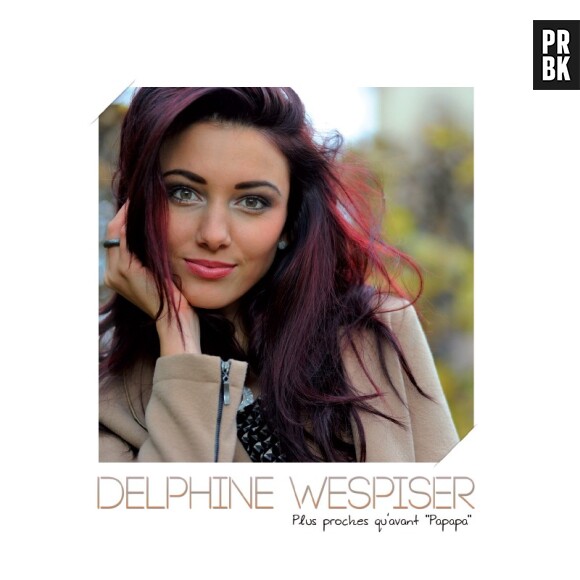 Delphine Wespiser - Plus proches qu'avant, la pochette de son premier single