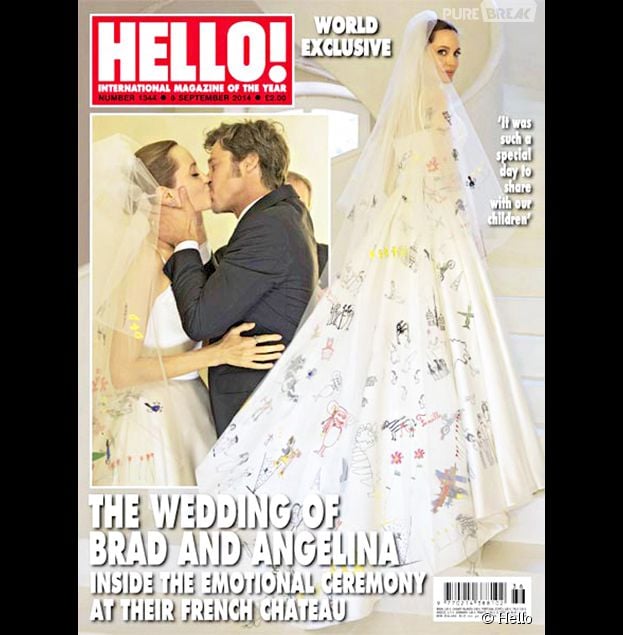 Angelina Jolie Et Brad Pitt Maries Avant Leur Mariage En France