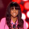The Voice 4 : Awa Sy pendant les auditions à l'aveugle, le 10 janvier 2015 sur TF1