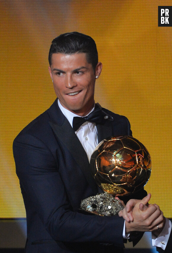 Cristiano Ronaldo : troisième Ballon d'or de sa carrière, le 12 janvier 2015 à Zurich