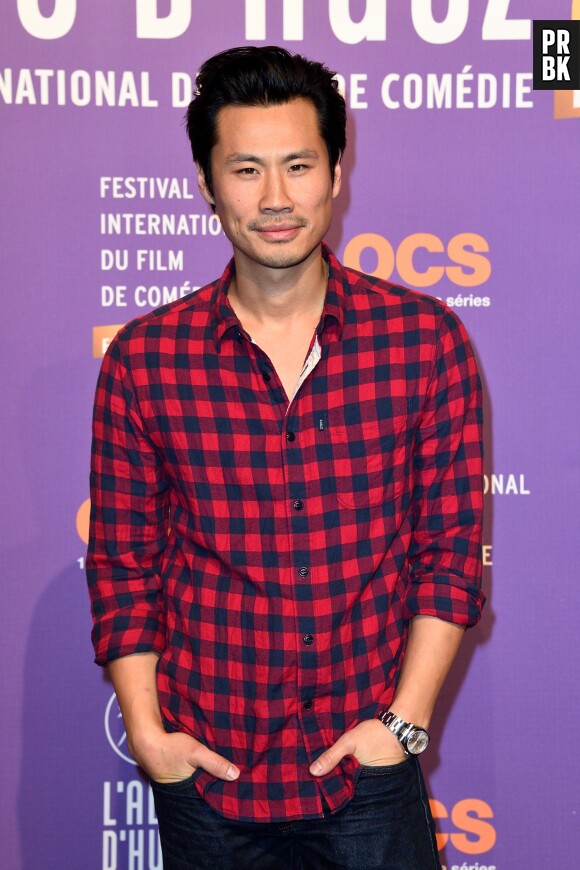Frédéric Chau à la cérémonie d'ouverture du Festival du film de comédie de l'Alple d'Huez, le 14 janvier 2015
