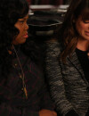Glee saison 6, épisode 6 : Mercedes (Amber Riley) de retour pour consoler Rachel (Lea Michele)
