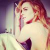 Lindsay Lohan a-t-elle retouché une photo Instagram partagée le 24 janvier 2015 ?