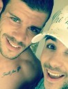 Les Princes de l'amour 2 : Florent Ré torse nu au côté d'Alban Bartoli sur Twitter