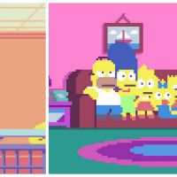 Pour les geeks : voici le générique ULTIME des Simpson complètement pixelisés
