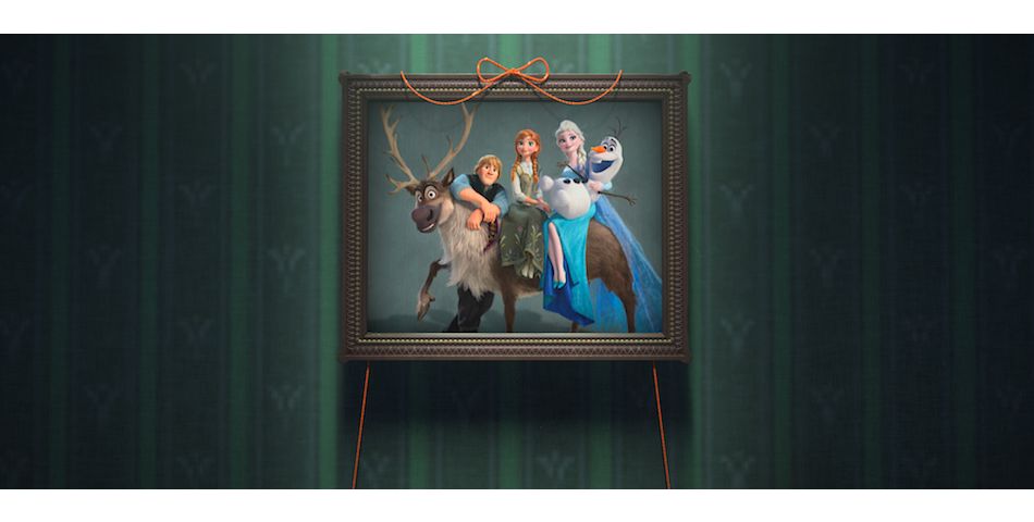  La Reine des neiges - une f&amp;ecirc;te givr&amp;eacute;e : portrait de famille 