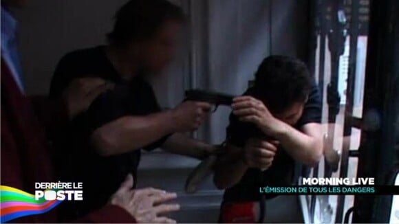 Michaël Youn menacé par une arme dans le Morning Live : la vidéo choc !
