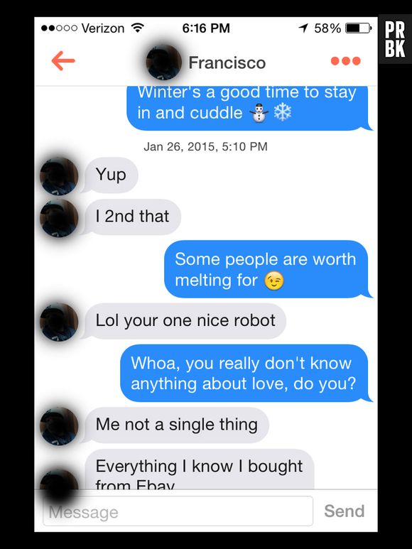 Quand Elsa de La Reine des Neiges drague sur Tinder