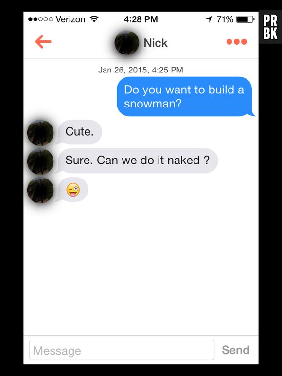 Quand Elsa de La Reine des Neiges drague sur Tinder