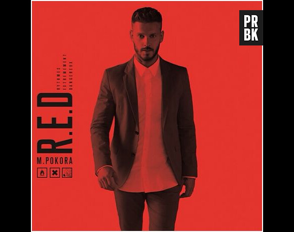 M. Pokora : son album R.E.D est dans les bacs depuis le 2 février 2015